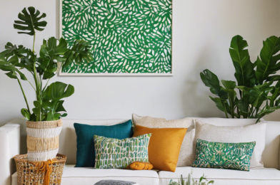 How to Create DIY Fabric Wall Art