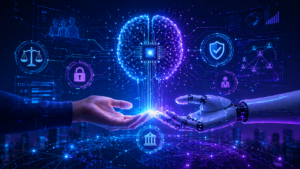 Responsible AI technology with human oversight and ethical safeguards